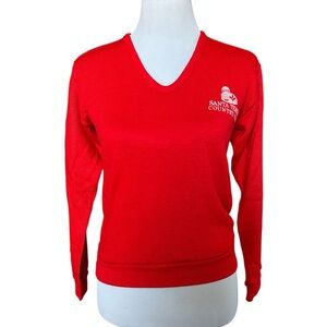 Vintage 80s Country Club v neck sweater